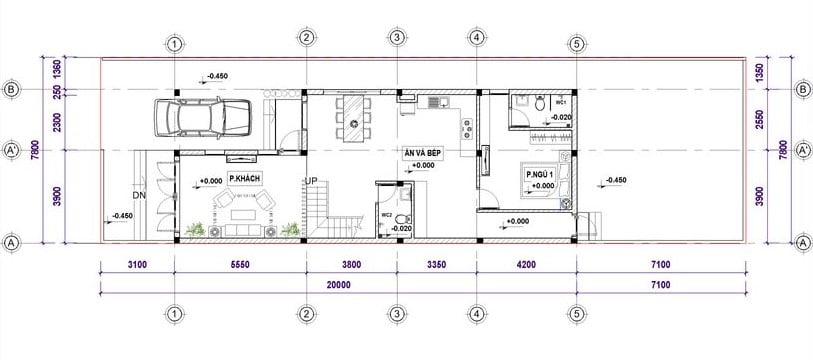 products 2020 12 29 1609244718 01 Sheet KT 03 MAT BANG KIEN TRUC TANG 1